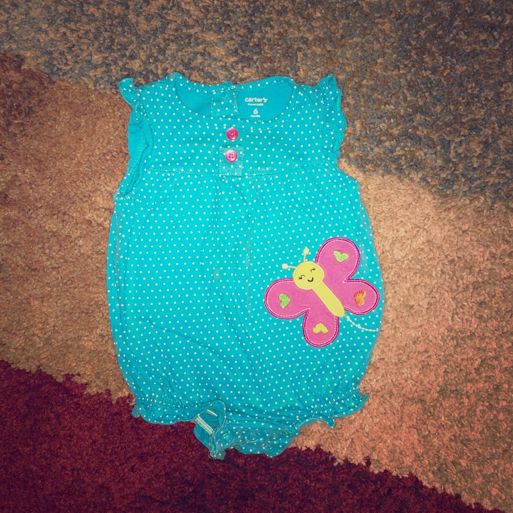 Carters babygirl 6 month onesie